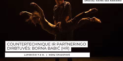 \u26ab Countertechnique ir partneringo dirbtuv\u0117s: Borna Babi\u0107 (HR)