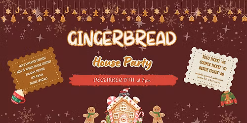 Gingerbread House Party- Astoria