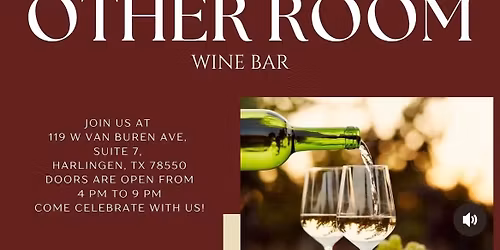 The Other Room Wine Bar Grand Opening.