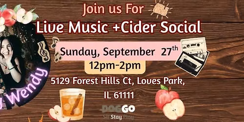 Live Music and Cider Social