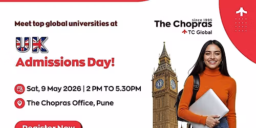 UK Admissions Day in Pune \u2013 Free Registration Now Open!