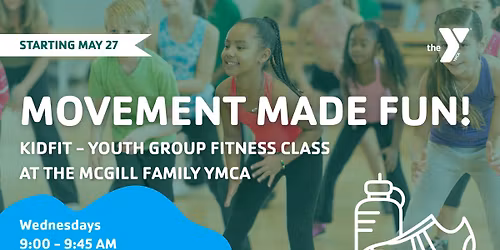 KidFit Youth Group Exercise Class Kickoff