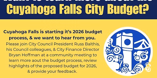 City Budget Community Forum