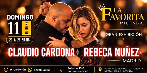 REBECA NU\u00d1EZ & CLAUDIO CARDONA EN "LA FAVORITA"
