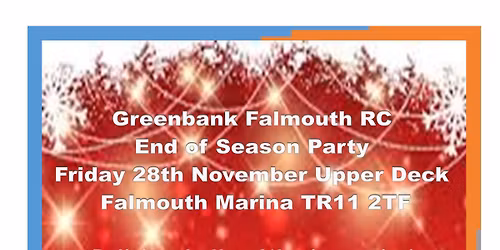 Greenbank Falmouth End of Season Party - Upper Deck Falmouth