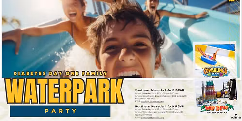 Diabetes Day One -  Family Water Park Party