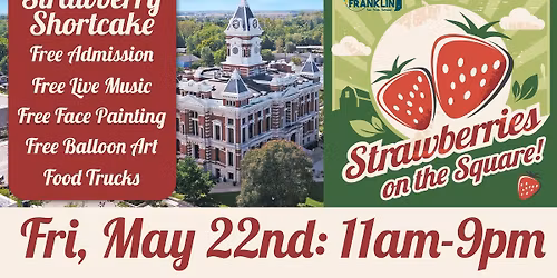 Strawberries on the Square!