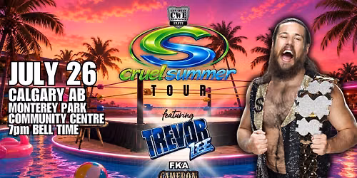 CWE Live In Calgary Ft WWE\/NXT\/TNA Wrestling Star Trevor Lee