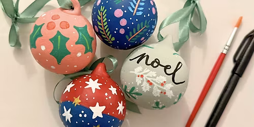 Festive Bauble Painting Workshop