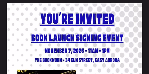 Book Launch Signing Event