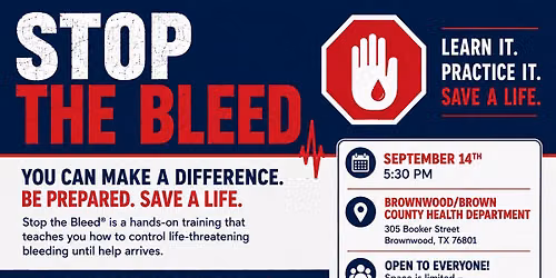 Stop the Bleed Training