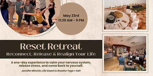 Retreat Retreat with Jennifer Minchin & Breathe Yoga Salt
