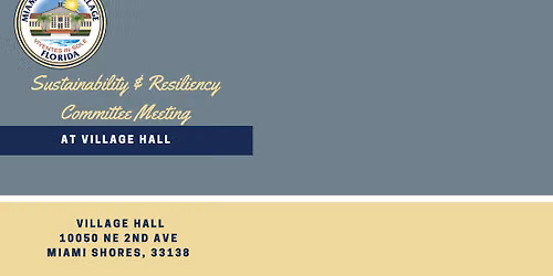 Sustainability and Resiliency Committee Meeting