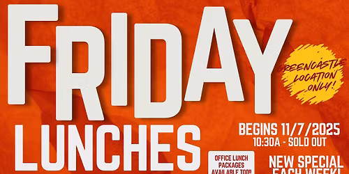 11\/14 Friday Lunch Special RIBS & Special Side Apple Crisp at Mason Dixon BBQ Services 1542  BTE