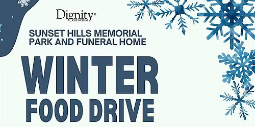 Sunset Hills Winter Food Drive