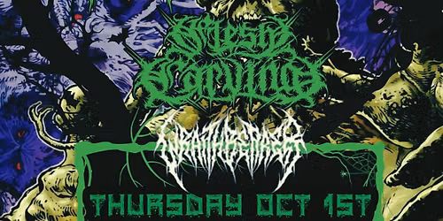 Wretched Tongues, In Gloom, and Flesh Carving at The Handlebar 10\/01