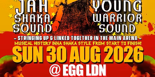 DANCE FOR SHAKA 2026 - Notting-Hill Carnival Weekend