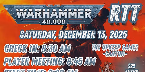 Warhammer 40K RTT