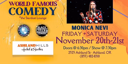 World Famous Comedy: Monica Nevi