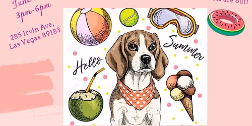 Beagle Zooms & Summer Blooms!