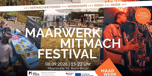 Maarwerk Mitmach Festival