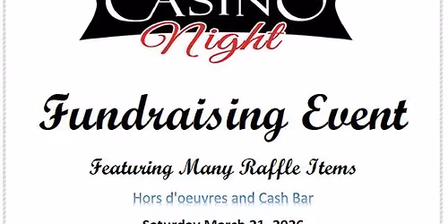 Annual Casino Night Fundraiser
