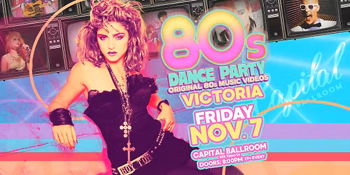 80s Dance Party Victoria!