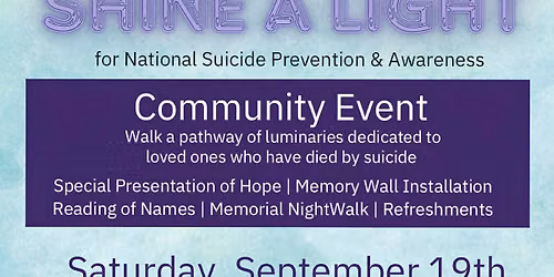 Shine A Light - Free Community Event 