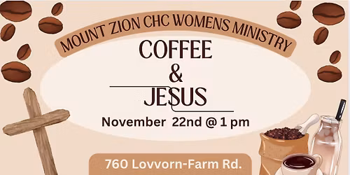 Coffee & Jesus Womens Lucheon