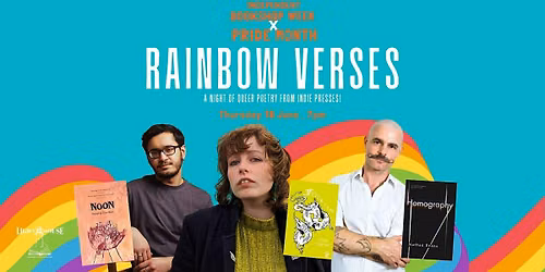 Rainbow Verses: A night of queer poetry from indie presses