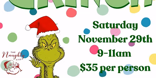 Pancakes + PJ\u2019s with The Grinch 