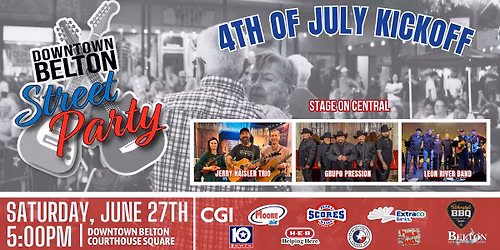 Belton's 4th of July Celebration - Downtown Belton Street Party