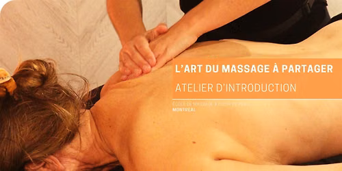 L'art du massage \u00e0 partager