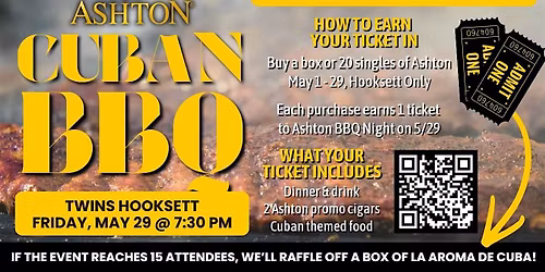 Ashton Cuban BBQ Night