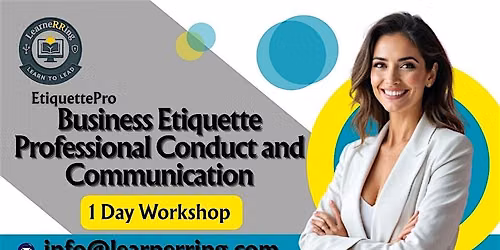 Business Etiquette 1-Day Workshop | Santa Maria, CA