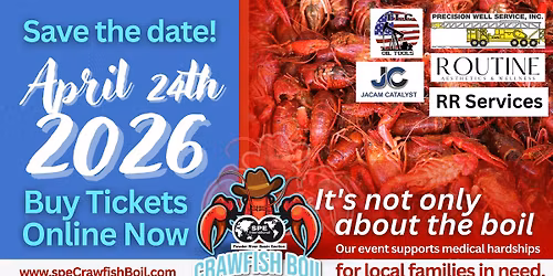 43rd Annual SPE Crawfish Boil 