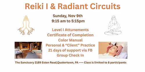 Reiki I & Radiant Circuit Class 