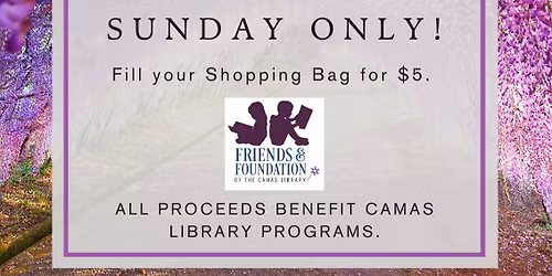 May Book Sale to benefit the Camas Public Library