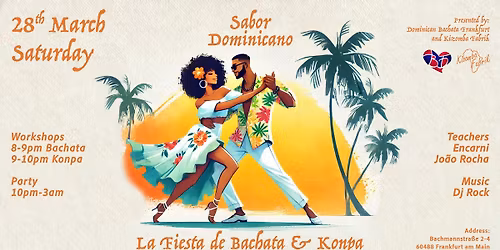 Sabor Dominicano - The Dominican Bachata with Konpa Party