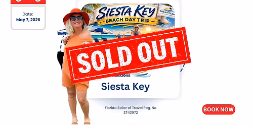 \u2600\ufe0f Siesta Key Beach Day Trip \ud83c\udfd6\ufe0f | Departing from The Villages\u00ae
