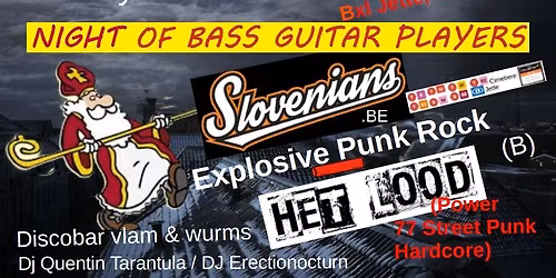 Night of bass guitar players n\u00b0 2 @ Excelsior Jette !