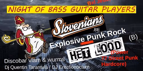 Night of bass guitar players n\u00b0 2 @ Excelsior Jette !