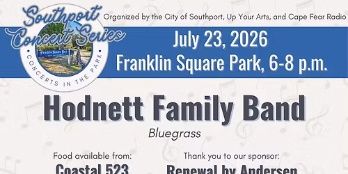 Southport Concert Series ft Hodnett Family Band