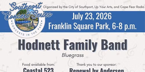 Southport Concert Series ft Hodnett Family Band