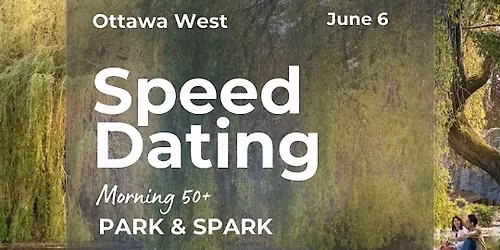 Park & Spark : GLEBE Morning Match (Age 50+ Outdoor Dating Experience)
