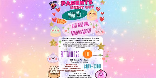 SEPTEMBER PARENTS NIGHT OUT!