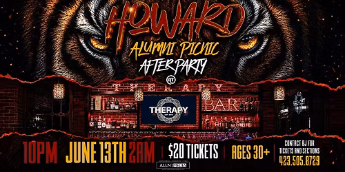 Howard Alumni Picnic Afterparty at THERAPY