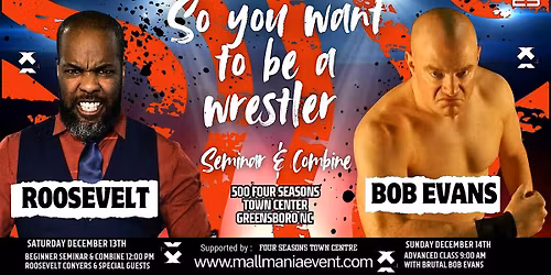 So You Want To Be A Wrestler??