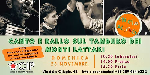 Canto e ballo sul tamburo dei Monti Lattari