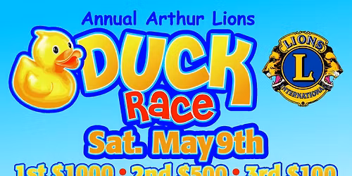 Arthur Lions Club Duck Race